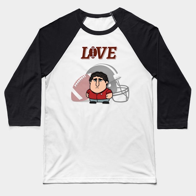 Honor Mike Leach Baseball T-Shirt by Prilidiarts